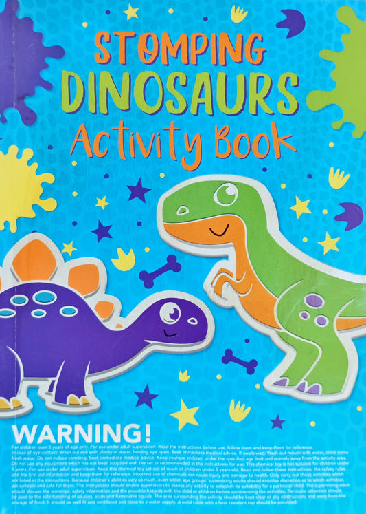 Stomping Dinosaur Activity book