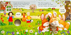 Poppy and Sam and the Bunny (Puppet Book)