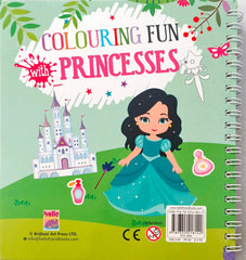 Colouring Fun Princess (With Sketch)