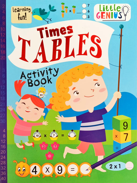 Times Tables Activity Book