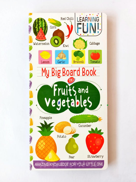 My Big Board Book Fruits and Vegetables