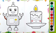 Things Around Me Paint and Play