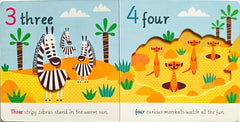 One & Two Let's Learn Counting (With Raised & Cut out Book)