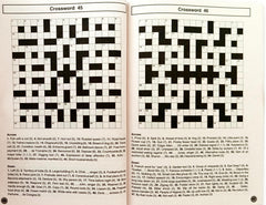 Crosswords with Solutions (Over 153 Puzzles)