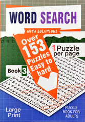 Word Search Book 3 (Over 150 Puzzles)