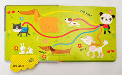 Usborne Babys Very First FingerTrail Playbook Cats & Dogs