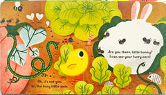 Usborne Are you there Little Bunny? (Peep Through Book)