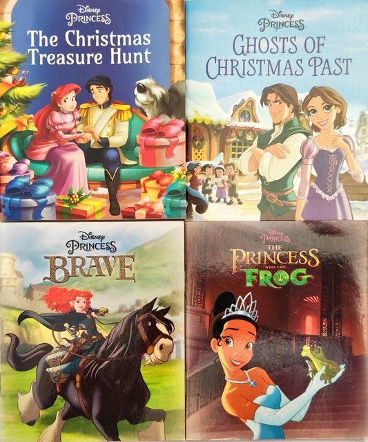 Disney Princess Small Book Combo Set 10 (4 Books)