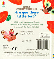 Usborne Are you There Little Bat? (Peep Through Book)