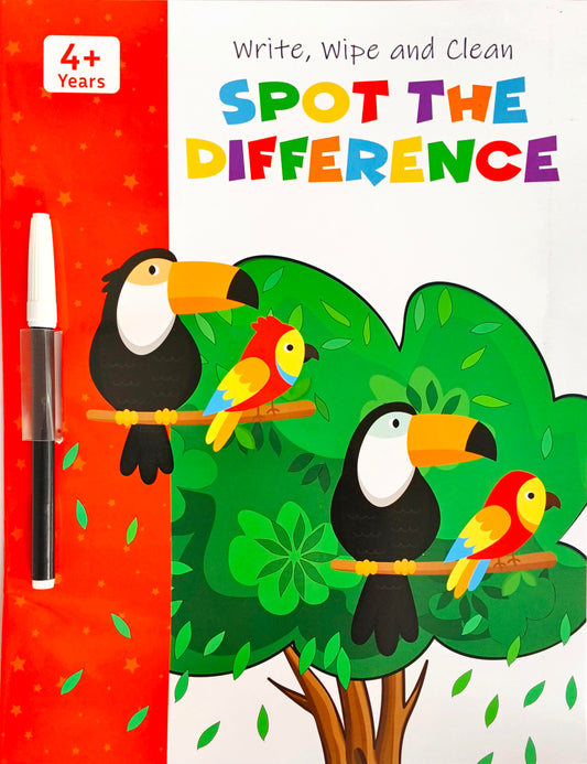 Spot the Difference (Wipe and Clean)