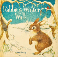 Rabbits Winter Walk (Embossed Book)