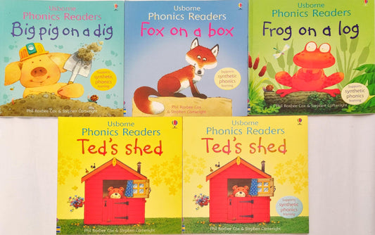 Usborne Phonics Reader Combo Set 21 (5 Books)