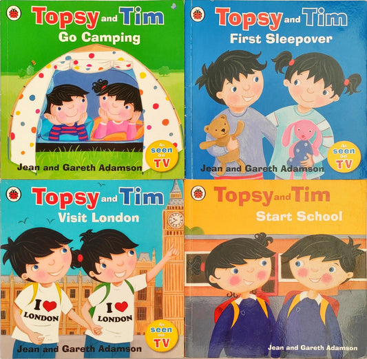 Topsy and Tim Combo Set 2 (4 Books)