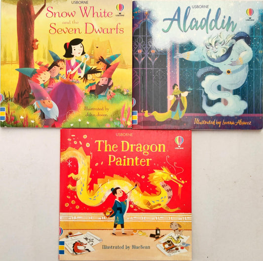 Usborne Small Storybook Combo 35 (3 Books/Pocket Friendly Book)