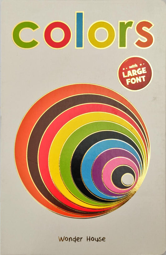 Colours with Large Font