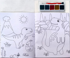 Dinosaur Colouring Book