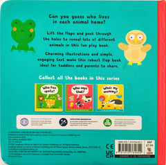 Who Lives Here? (Flap Book)