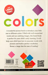 Colours with Large Font