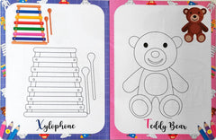 My First Toys Copy to Colour Book