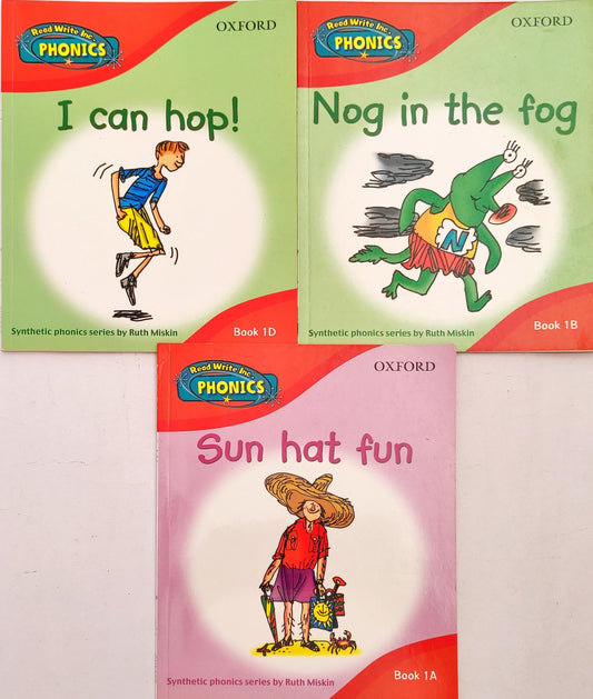 Read Write Inc Level 1 Set 3 (3 Books)