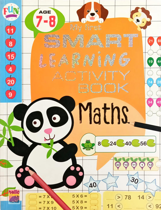 My First Smart Learning Activity Book Maths (Age 7-8)