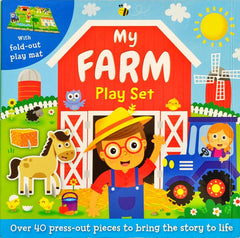My Farm Play set (Fold out Play Mat & Press-out book)
