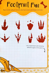 Stomping Dinosaur Activity book