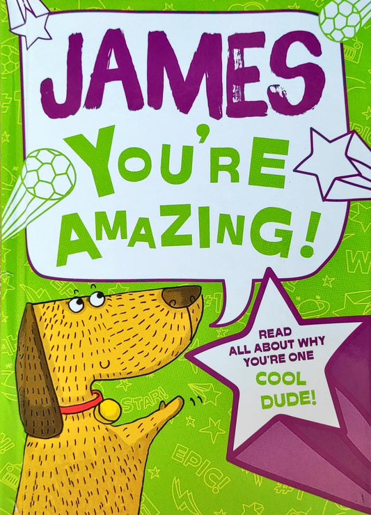 James You're Amazing!