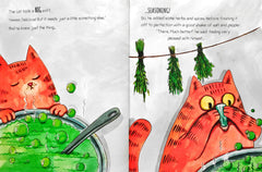 The witch's Cat and the Cooking Catastrophe