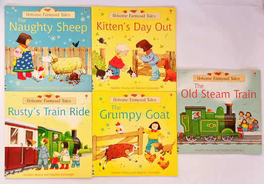 Usborne Farmyard Tales Combo 2 (5 Books)