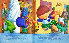 Harry and Dinosaurs at the Museum