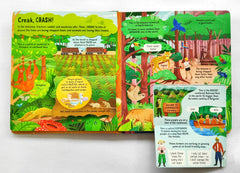 Usborne Look Inside Animals in Danger (Flap Book)