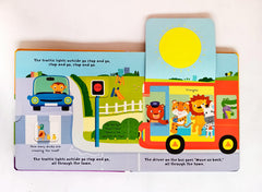 The Wheels on the bus (Push, Pull turn & lift book)