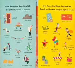 Search and Find Construction With Giant Fold Out Scenes