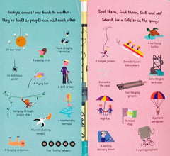 Search and Find Construction With Giant Fold Out Scenes