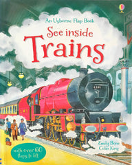 Usborne See Inside Trains (Over 60 Flaps )