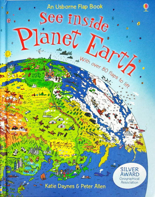 Usborne See Inside Planet Earth (with Over 80 Flaps)