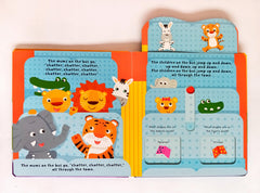 The Wheels on the bus (Push, Pull turn & lift book)