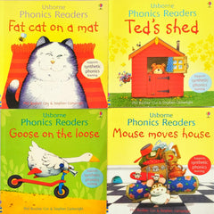 Usborne Phonics Reader Combo Set 9 (4 Books)