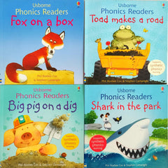 Usborne Phonics Reader Combo Set 10 (4 Books)