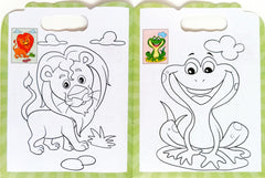 Animals Copy to Colour Book