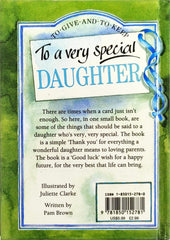 To a Very Special Daughter