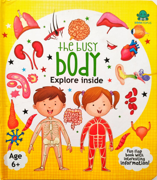 The Busy Body Explore Inside (Flap Book)
