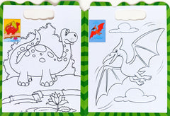 Dinosaur Copy to Colour Book