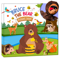 Bruce The Bear - Puppet Book