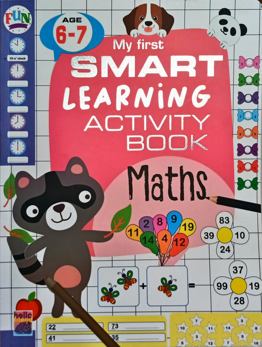 My First Smart Learning Activity Book Maths (Age 6-7)
