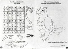 Pirate Puzzle Book