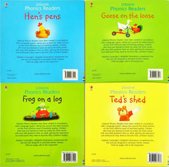 Usborne Phonics Reader Combo Set 37 (4 Books)