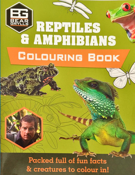 Reptiles & Amphibians (Colouring Book)