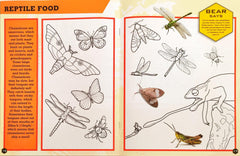 Reptiles & Amphibians (Colouring Book)